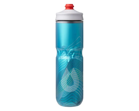 Hydrapak Polar Surge Ascent Insulated Water Bottle (Blue) (24oz)