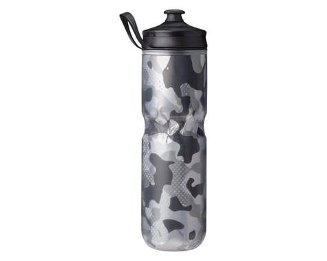 Hydrapak Polar Sport Contender Insulated Water Bottle (Black) (24oz)