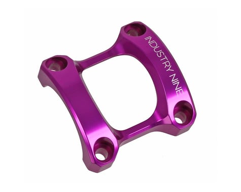 Industry Nine A35 Stem Face Plate (Purple)