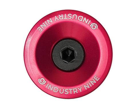 Industry Nine Ultra Light Aluminum Top Cap (Pink) (1-1/8")