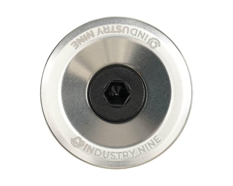 Industry Nine Ultra Light Aluminum Top Cap (Silver) (1-1/8")