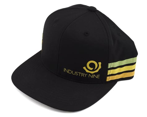 Industry Nine Podium Hat (Black/Yellow)