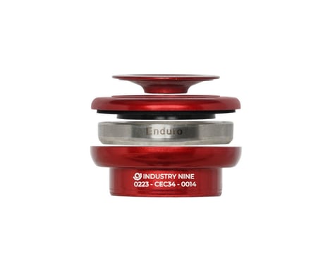 Industry Nine iRiX Headset Cup (Red) (EC34/28.6) (Upper)