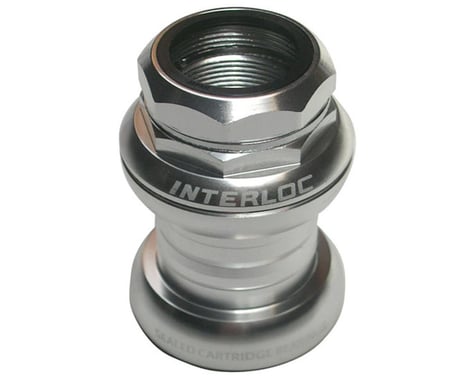 Interloc Racing Design Techno-Glide Headset (Silver) (1" Threaded) (EC30/25.4-24tpi) (EC30/26)