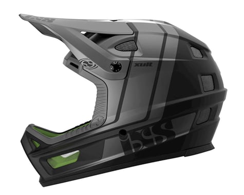 iXS Xult Men's Full Face MTB Helmet (Black/Silver)