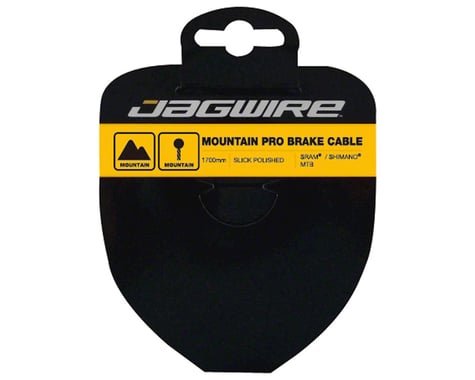 Jagwire Pro Polished Slick Stainless Mountain Brake Cable 1.5x1700mm SRAM/Shiman
