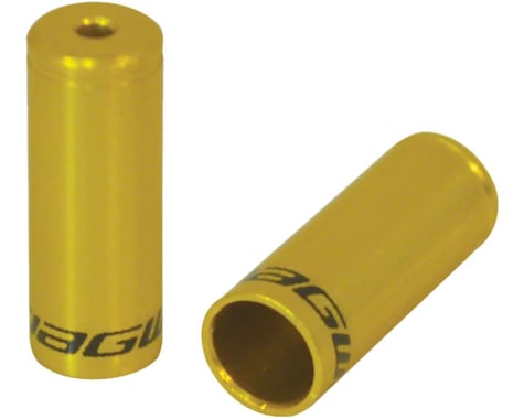 Jagwire End Cap Hop-Up Kit 4mm Shift and 5mm Brake (Gold)