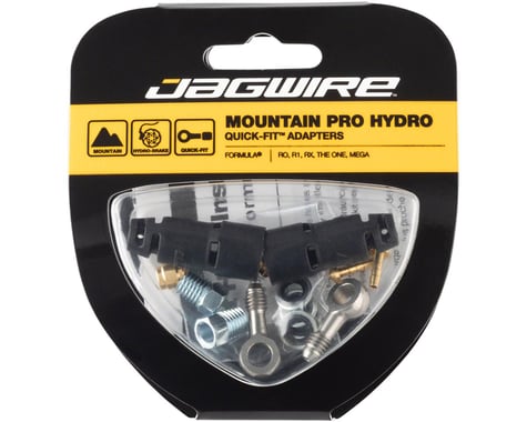 Jagwire Mountain Pro Disc Brake Hydraulic Hose Quick-Fit Adaptor (Formula R1R)