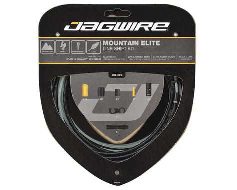 Jagwire Mountain Elite Link Shift Kit (Black)