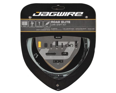 Jagwire Road Elite Link Shift Cable Kit (Black)