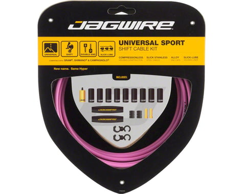 Jagwire Universal Sport Shift Cable Kit, Pink