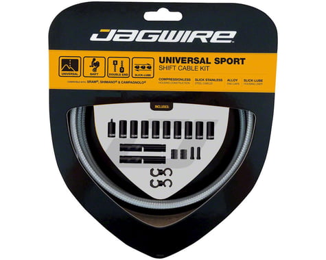 Jagwire Universal Sport Shift Cable Kit fits SRAM/Shimano and Campagnolo, Sterli