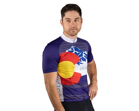 Performance Men's Cycling Jersey (Colorado) (Relaxed Fit) (L)