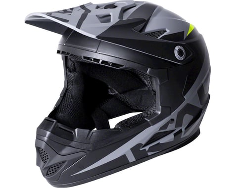 Kali Zoka Youth Helmet (Dual Solid Matte Black/Lime) (Kids M)
