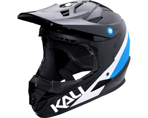 Kali Zoka Helmet (Gloss Black/Blue/White)