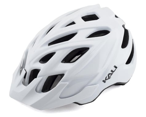 Kali Chakra Solo Helmet (Solid Gloss White) (L/XL)