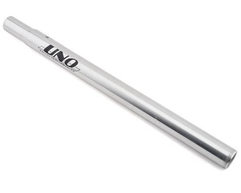 Kalloy Uno Straight Seatpost  (Silver) (25.4mm) (350mm)