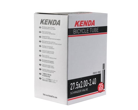 Kenda 27.5" Standard Butyl Inner Tube (Schrader) (2.0 - 2.4") (35mm)