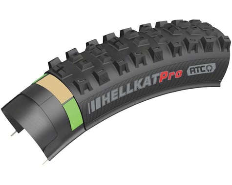 Kenda Hellkat Pro Tubeless Mountain Tire (Black) (29" / 622 ISO) (2.4")