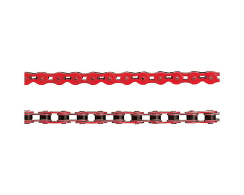 KMC K710SL SuperLite Kool Single Speed Chain (Red) (100 Links)