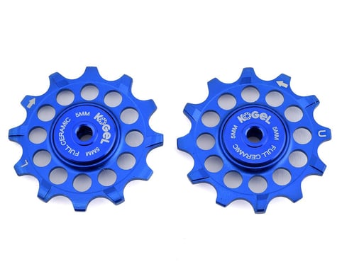 Kogel Bearings Narrow Wide Pulleys w/ Full Ceramic Bearings (Blue) (12T)