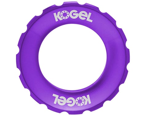 Kogel Bearings Centerlock Rotor Lockring (Purple) (External Spline)