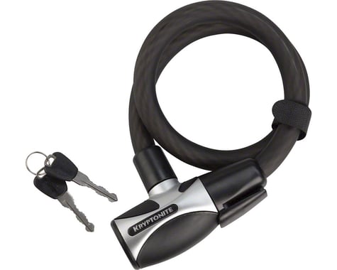 Kryptonite KryptoFlex 1565 Cable Lock w/ Key (2.2' x 15mm)