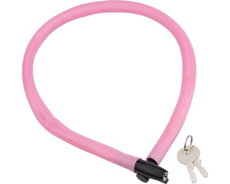 Kryptonite Keeper 665 Cable Lock w/ Key (Pink) (2.13' x 6mm)