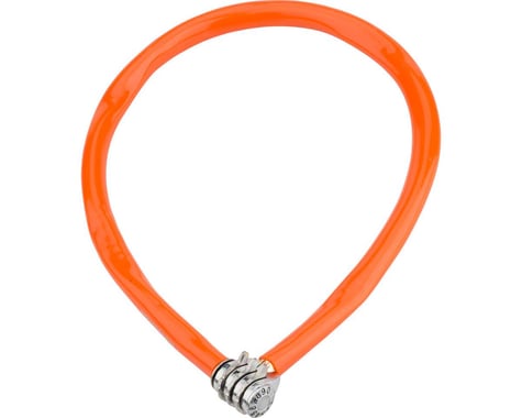 Kryptonite Keeper 665 Cable Lock w/ 3-Digit Combo (Orange) (2.13' x 6mm)