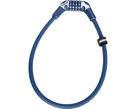 Kryptonite KryptoFlex 1265 4-Digit Combo Cable Lock (Navy Blue) (2.12' x 12mm)