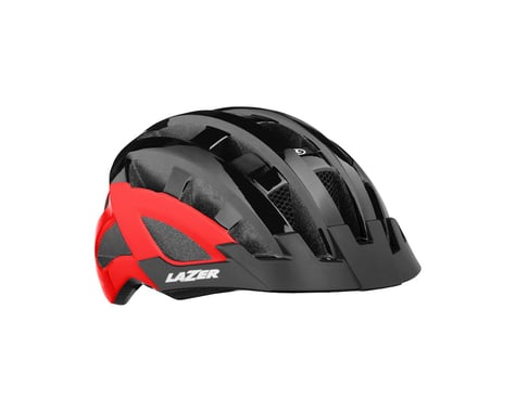 Lazer Compact DLX Helmet (Black/Red)