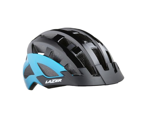Lazer Compact DLX Helmet (Black/Blue)