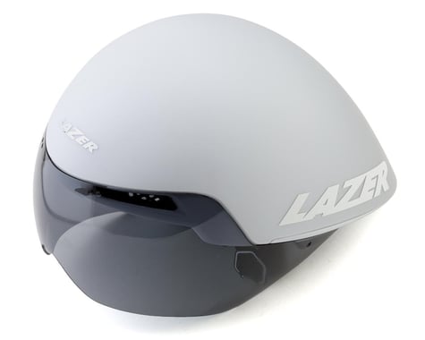 Lazer Volante KinetiCore TT/Tri Helmet (White/Silver) (M)