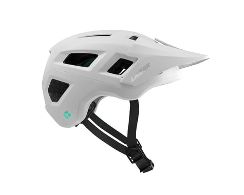 Lazer Coyote KinetiCore Trail Helmet (Matte Full White) (M)