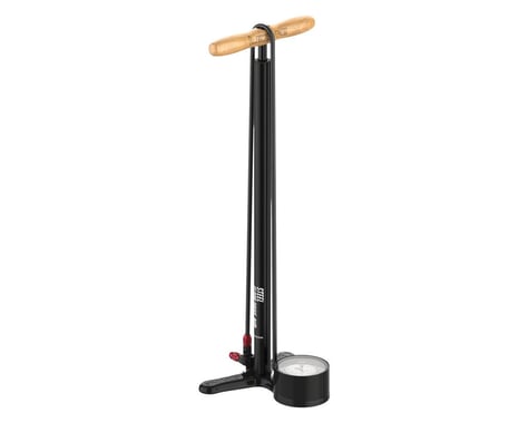 Lezyne Steel Floor Drive Pump (Satin Black) (ABS-1 Pro Chuck)