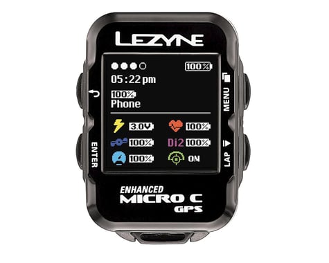 Lezyne Micro Color GPS Cycling Computer (Black)