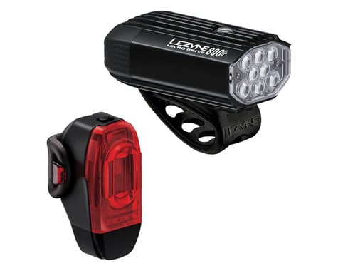 Lezyne Micro Drive 800+/KTV Drive+ Light Set (Black)