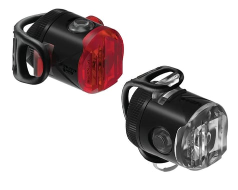 Lezyne Femto USB-C Drive Headlight & Tail Light Set (Black)