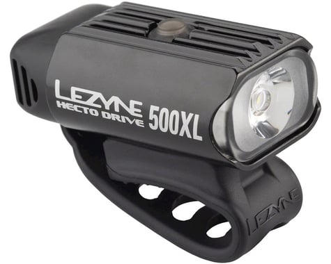 Lezyne Hecto Drive 500XL Headlight (Gloss Black)