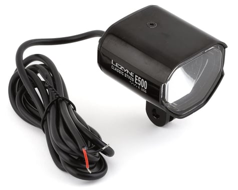 Lezyne E-Bike Classic STVZO E500 Headlight (Black)