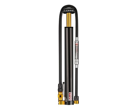 Lezyne Micro Floor Drive HV Pump w/ Gauge (Black)