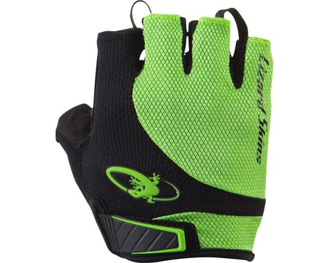 Lizard Skins Aramus Elite Short Finger Gloves (Jet Black/Green)