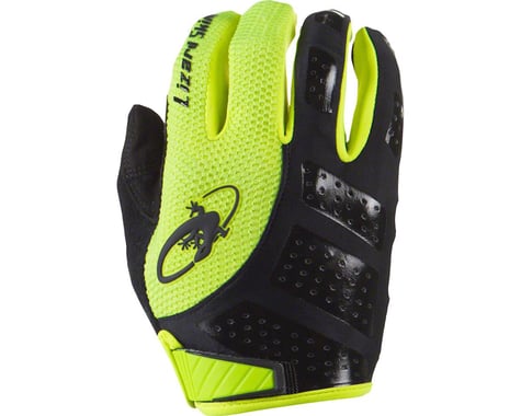 Lizard Skins Monitor SL Full Finger Gloves (Jet Black/Hi-Viz)
