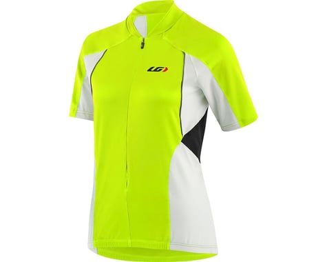 Louis Garneau Women's Beeze Vent Cycling Jersey (Bright yellow/White/Black)