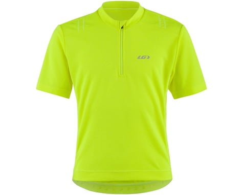 Louis Garneau Lemmon 2 Junior Short Sleeve Jersey (Bright Yellow) (Youth L)
