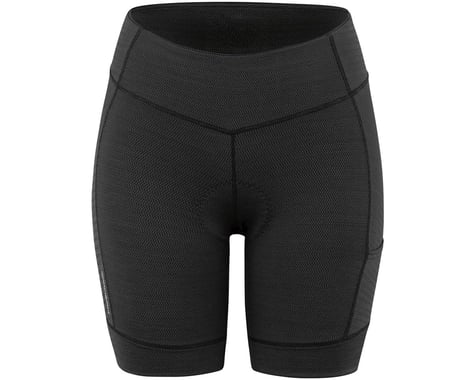 Louis Garneau Women's Fit Sensor Texture 7.5 Shorts (Black) (M)