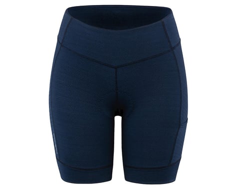 Louis Garneau Women's Fit Sensor Texture 7.5 Shorts (Dark Night) (XL)