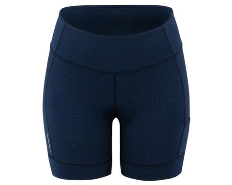 Louis Garneau Women's Fit Sensor Texture 5.5 Shorts (Dark Night) (S)