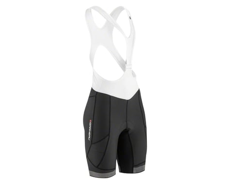 Louis Garneau Women's CB Neo Power Bib Shorts (Black/White) (XL)
