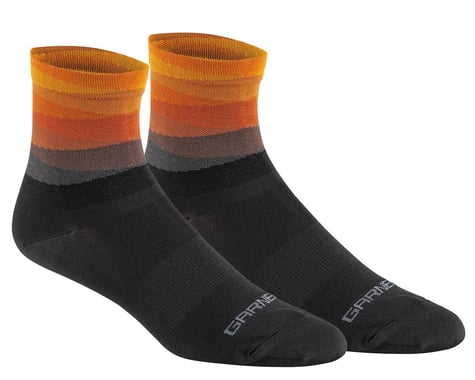 Louis Garneau Conti Cycling Socks (Black/Orange)